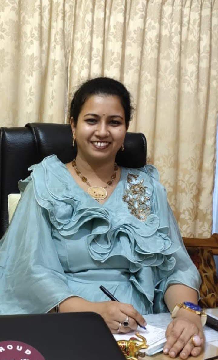 Dr. Swathi Y V, founder of Mount Pleasant Homeopathy Center